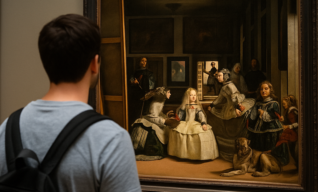Observador ante Las Meninas