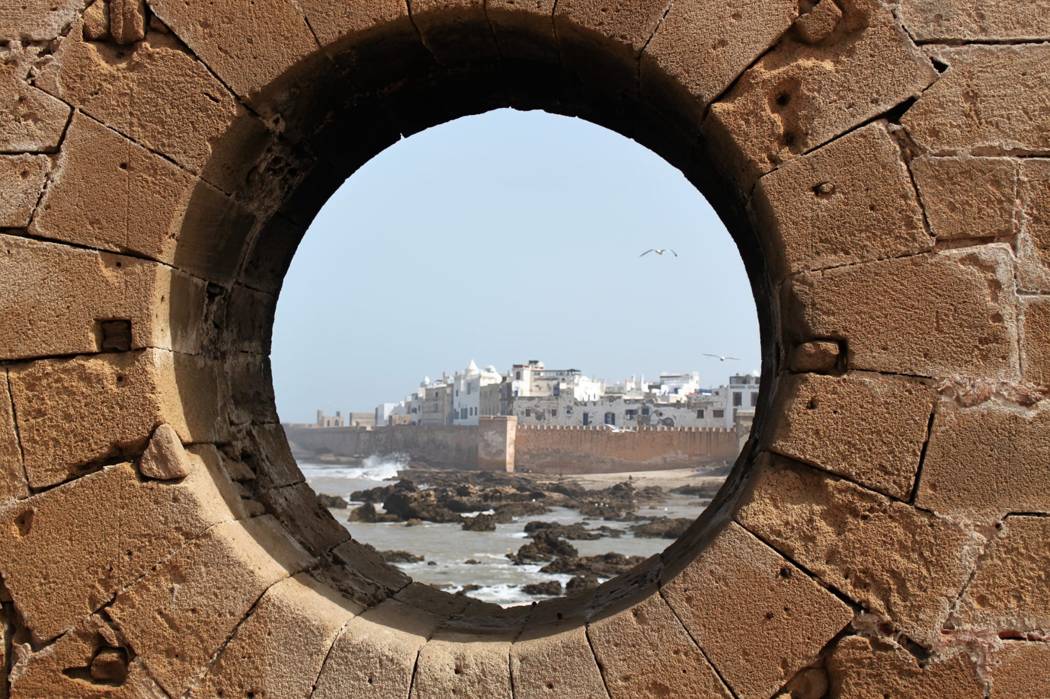 Mirador en Essaouira, Marruecos